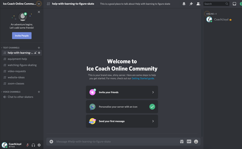 Ice Coach Online Discord