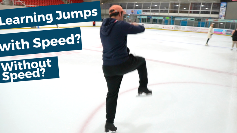 Learning jump with speed vs without speed? Getting more height!